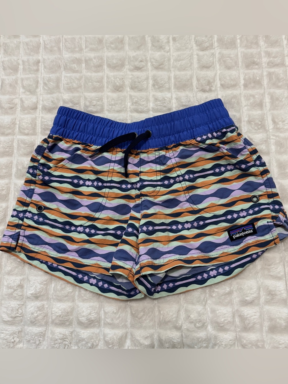 Patagonia Youth Girl’s Small Costa Rica Baggies Shorts Nylon Outdoor